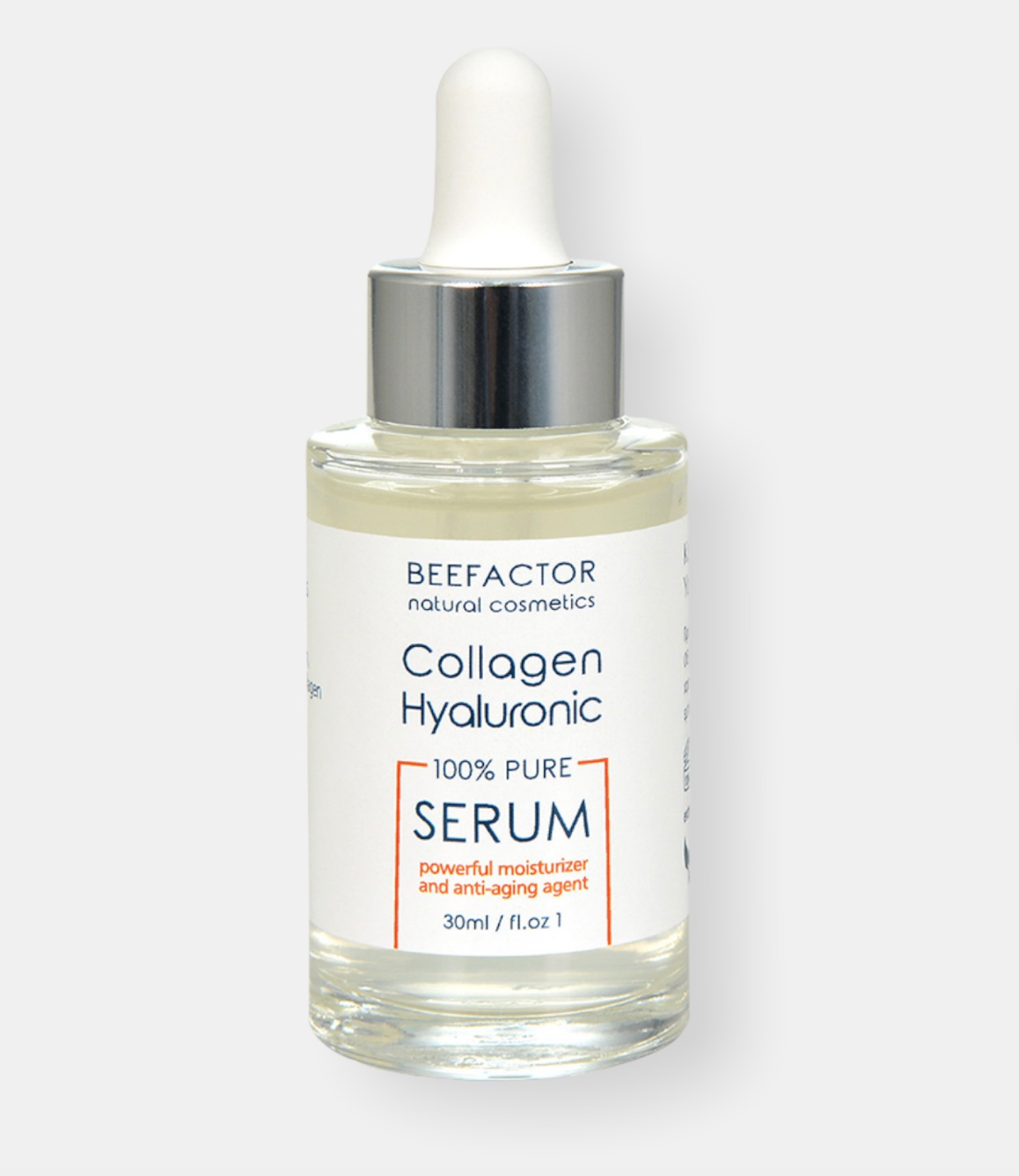 SERUMS AR  HIALURONSKĀBI UN KOLAGĒNU – 30 ml